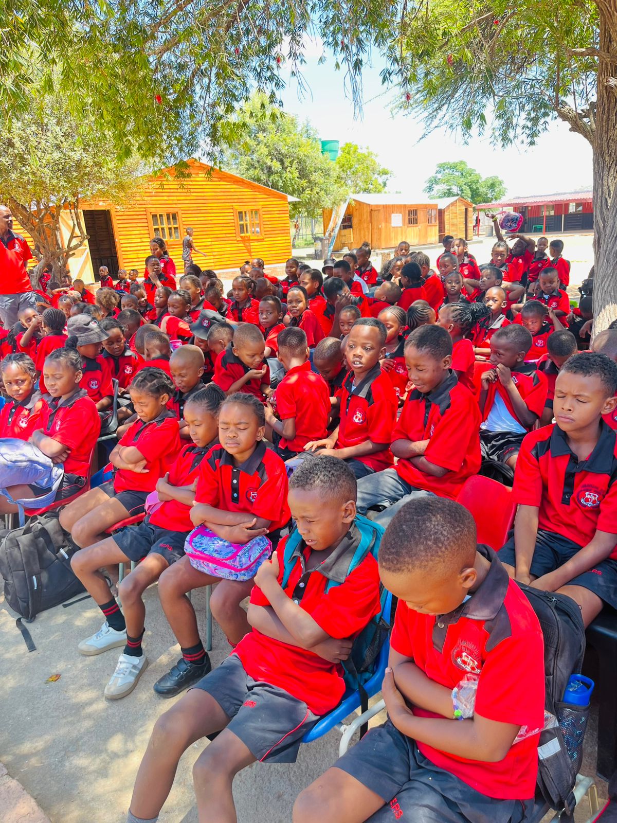 Learners Seated at Assembly